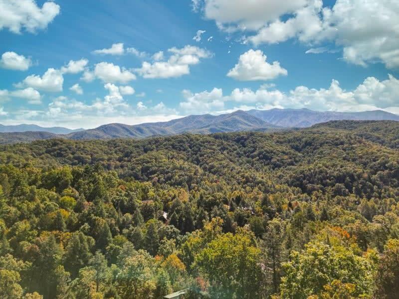 Movie Theater Hot Tub View Mountain Escape Villa Gatlinburg Bagian luar foto