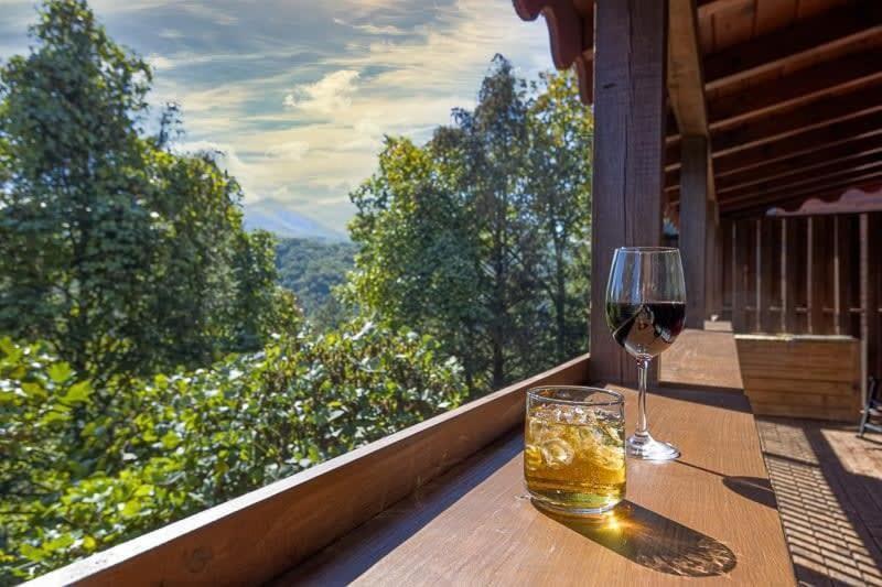Movie Theater Hot Tub View Mountain Escape Villa Gatlinburg Bagian luar foto
